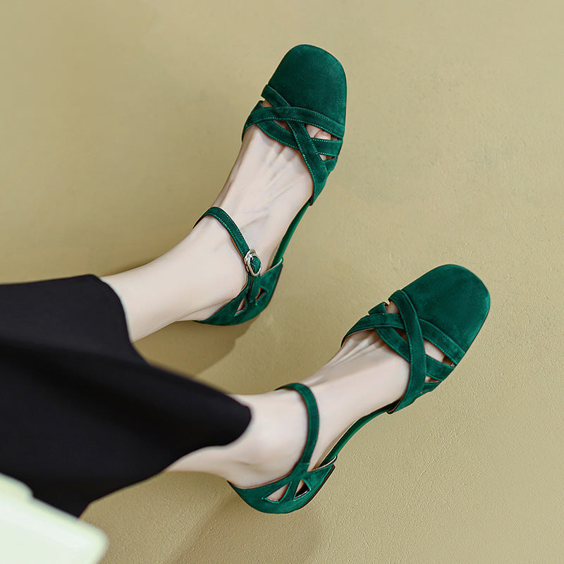 French Style Classic Retro Roman Sandals