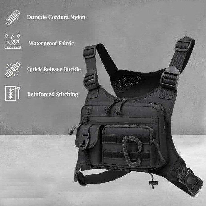 Camouflage Running Sports Bag Men's Chest Bag