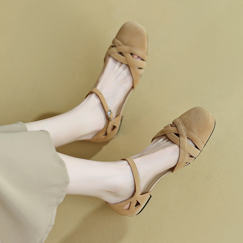 French Style Classic Retro Roman Sandals