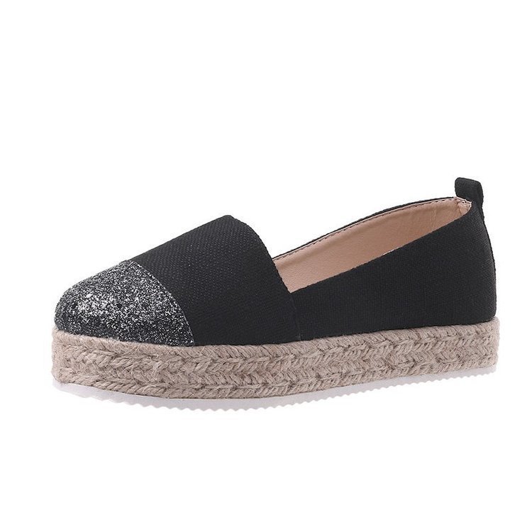Plus Size Breathable Canvas Shoes Flat
