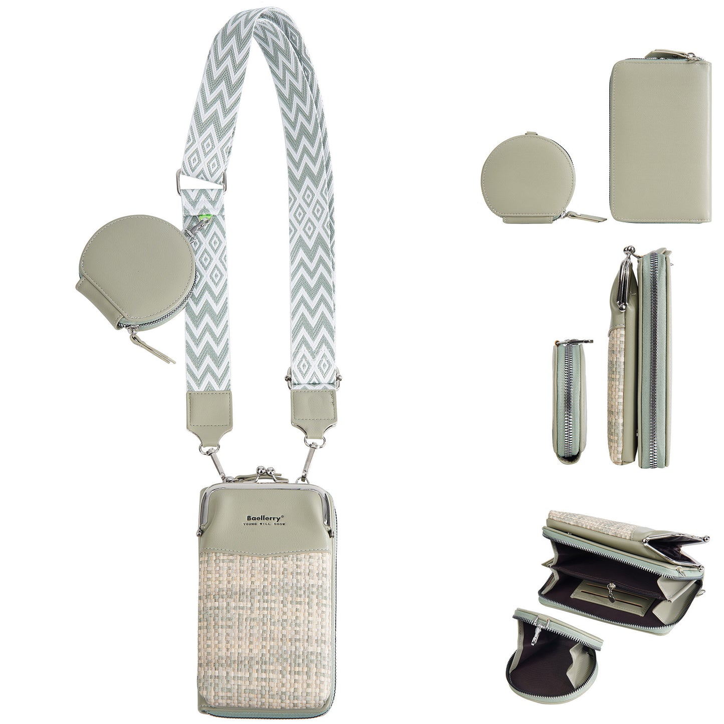 Crossbody Phone Bag Women's Mini Satchel
