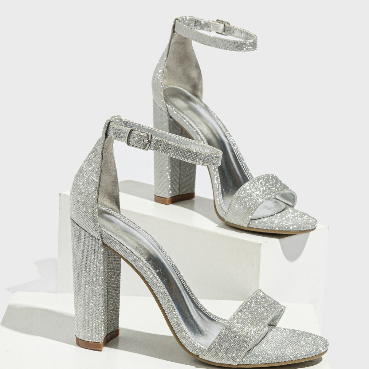 Chunky Heel Sandals Fashion European And American Style High Heel Sandals Women's Classy Shoes