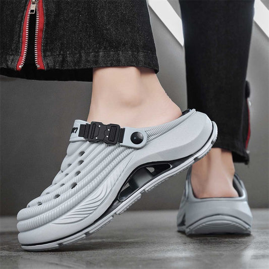 Beach Closed Toe Non-slip Thick Bottom Slip-on Slippers