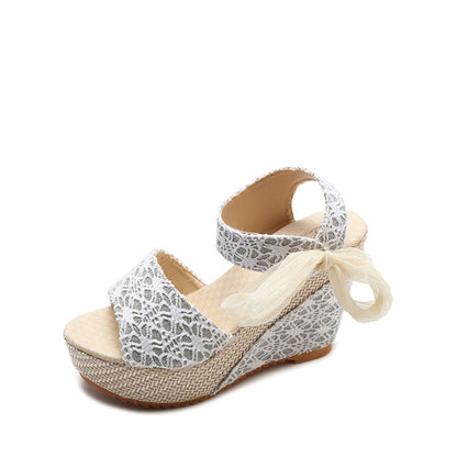 Sweet Ribbon Sandals