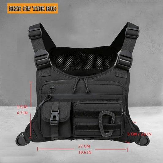 Camouflage Running Sports Bag Men's Chest Bag