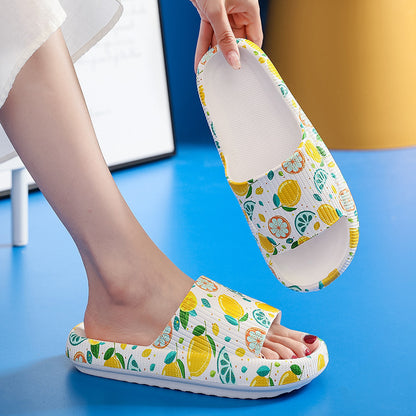 Women's Graffiti Stool Soft Sole Slippers
