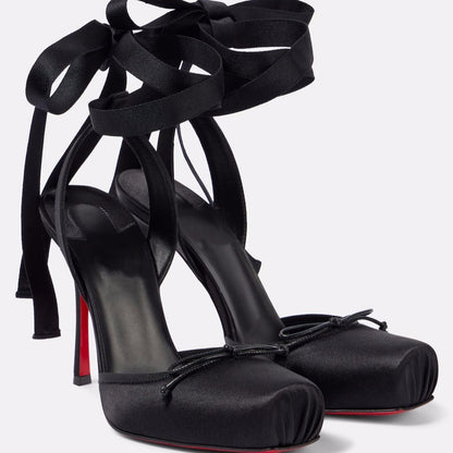 Fashion New Stiletto Heel Square Toe Sandals