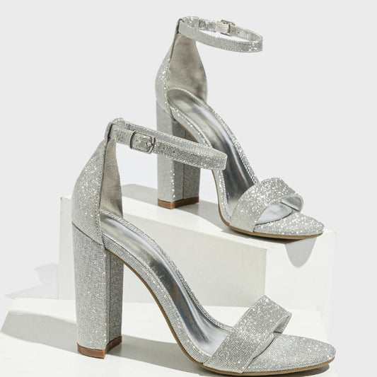 Chunky Heel Sandals Fashion European And American Style High Heel Sandals Women's Classy Shoes