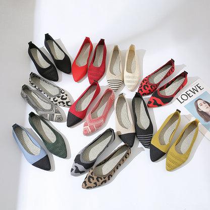 Flat Solid Color Hollow Korean Style Shoes