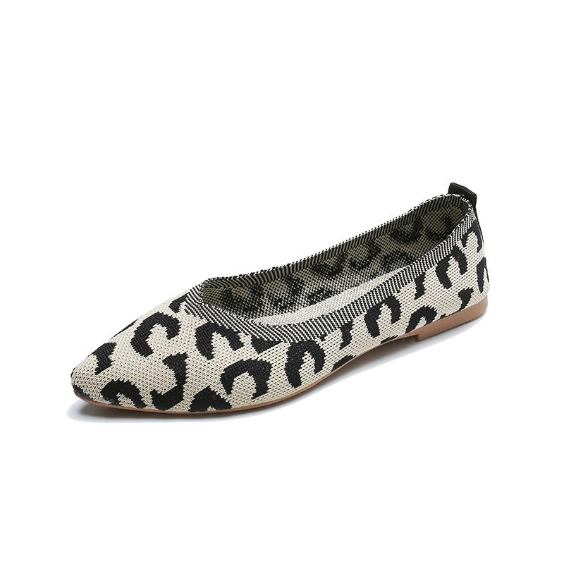 Flat Solid Color Hollow Korean Style Shoes