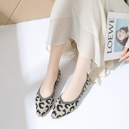 Flat Solid Color Hollow Korean Style Shoes